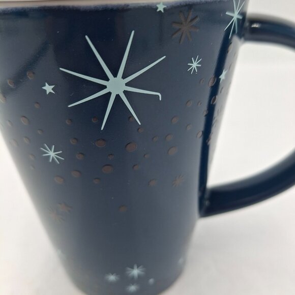 Davids Tea Perfect Mug Lid Infuser 12 oz Starry Sky Color Changing Retired Cup - Picture 10 of 10